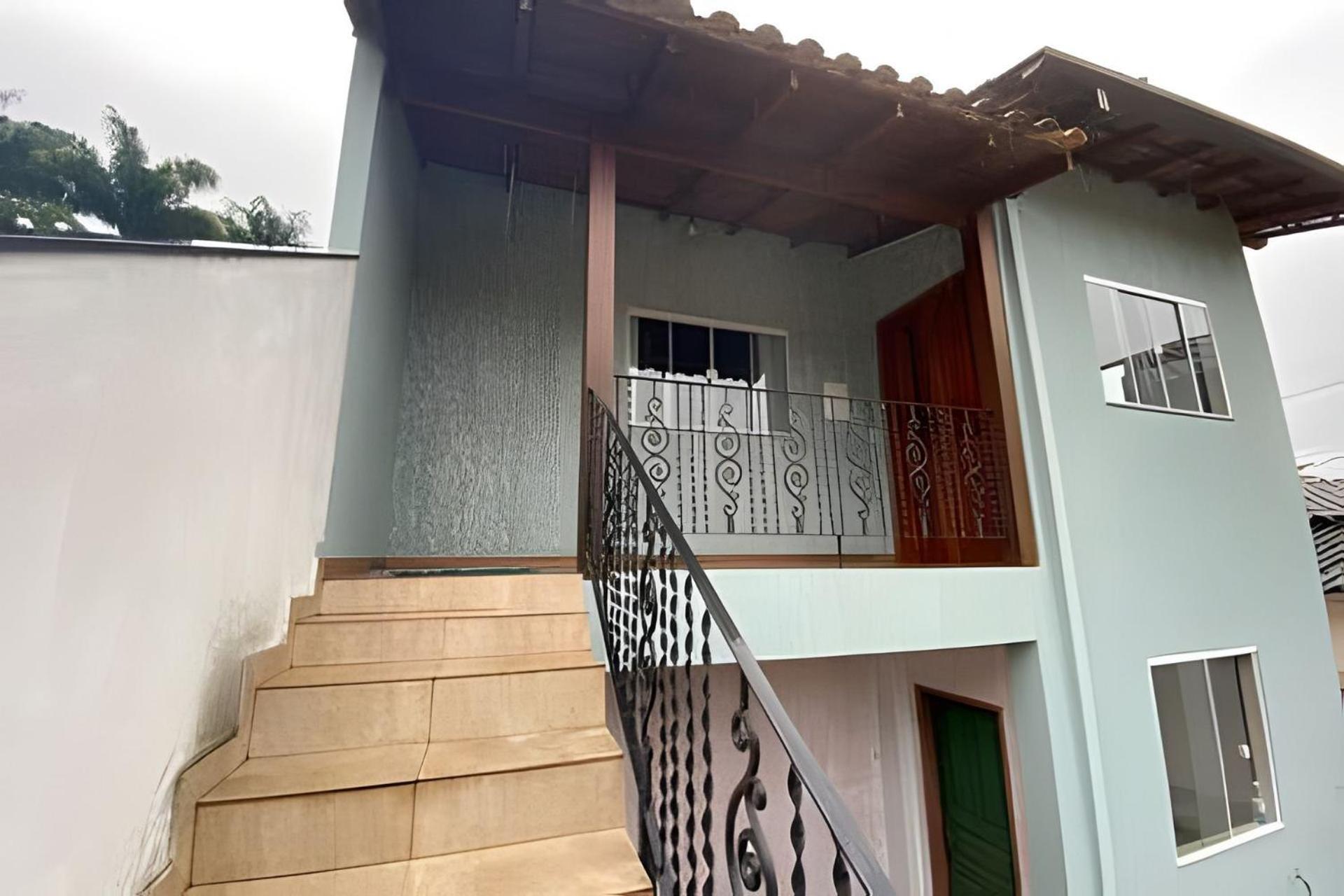 Linda Casa C/ Vista Pro Mar Na Praia Grande Em パラチ エクステリア 写真